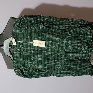 Universal Thread Plume Green Blouse